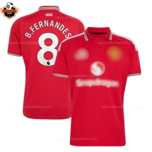 Manchester United B.FERNANDES 8 Home Men Replica Football Shirt 2026/27