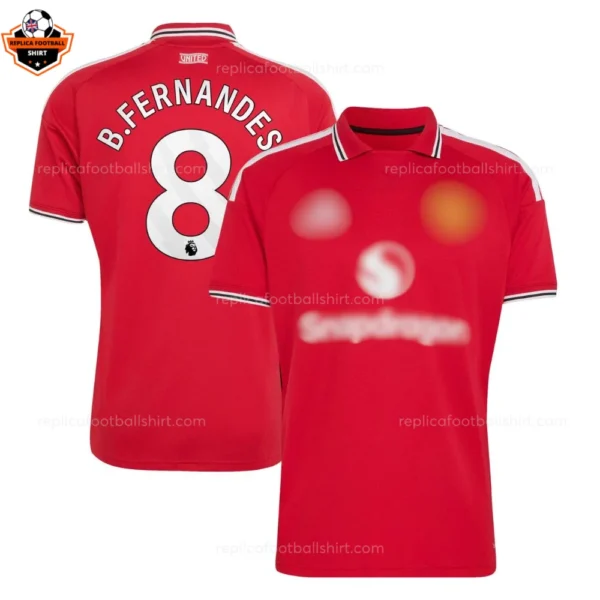 Manchester United B.FERNANDES 8 Home Men Replica Football Shirt 2026/27