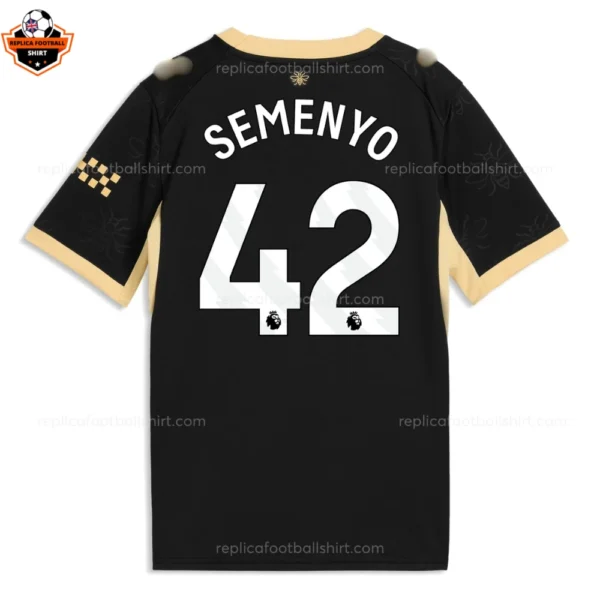 Manchester City SEMENYO 42 Away Men Replica Football Shirt 2026/27