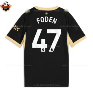 Manchester City FODEN 47 Away Men Replica Football Shirt 26/27 - back view