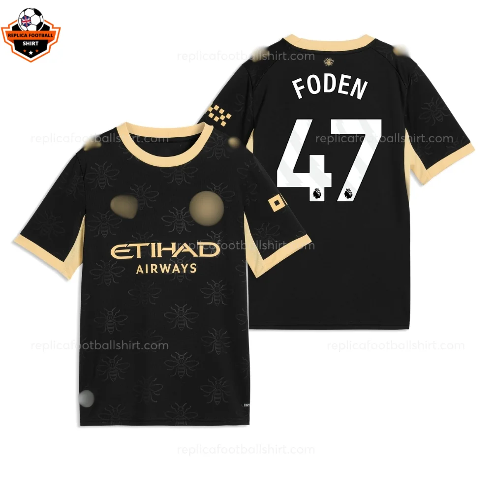 Manchester City FODEN 47 Away Men Replica Football Shirt 2026/27