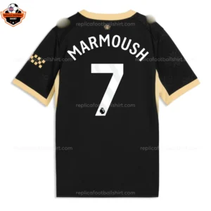 Manchester City MARMOUSH 7 Away Men Replica Football Shirt 26/27 - back view