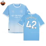 Manchester City SEMENYO 42 Home Men Replica Football Shirt 2026/27