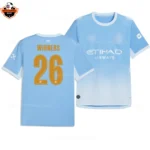 Manchester City WINNERS 26 Home Men Replica Football Shirt 2026/27