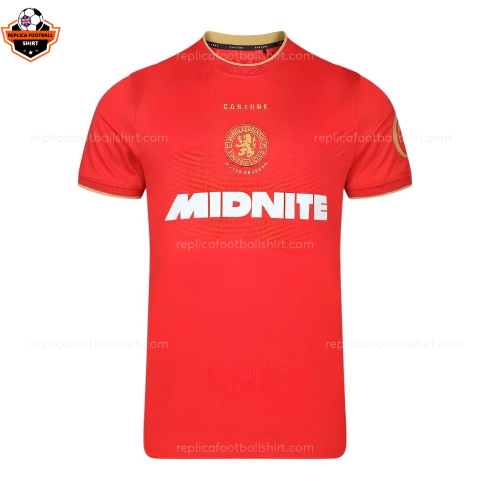 Middlesbrough Home Men Replica Football Shirt 2026/27 - front view