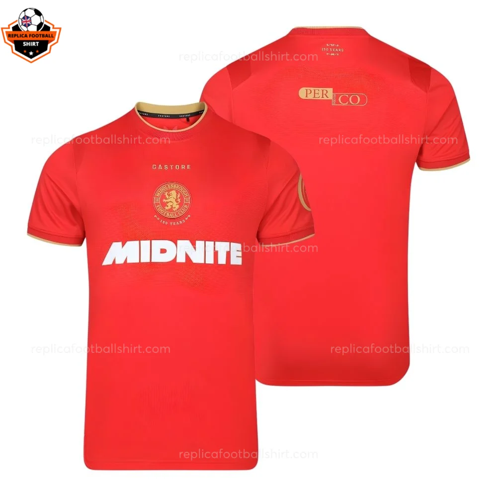 Middlesbrough Home Men Replica Football Shirt 2026/27