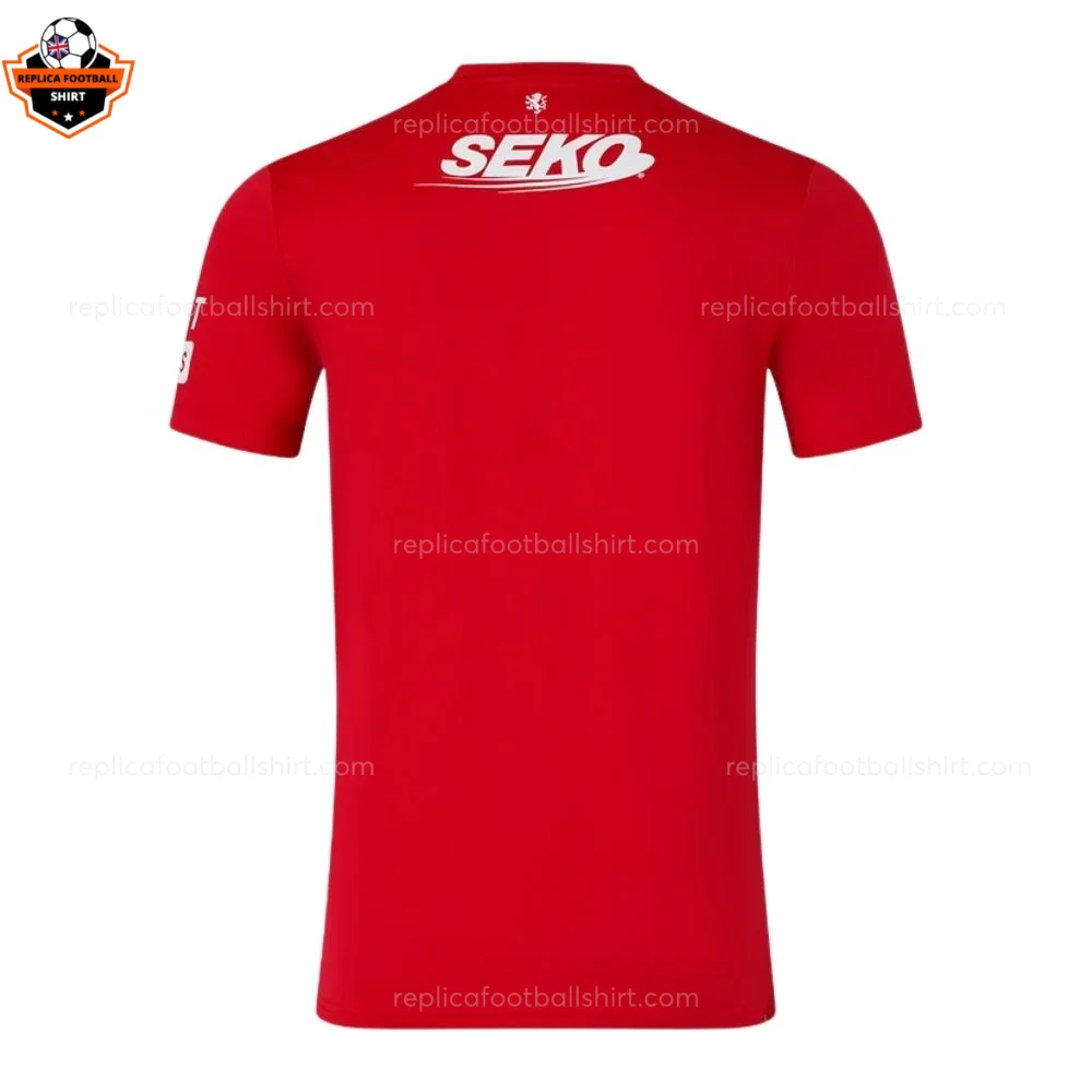 Rangers Red Goalkeeper Men Replica Football Shirt 2026/27 - back view