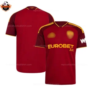 AS Roma Home Men Replica Football Shirt 2026/27