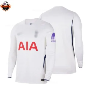 Tottenham Hotspur Home Men Replica Football Shirt 2026/27 Long Sleeve