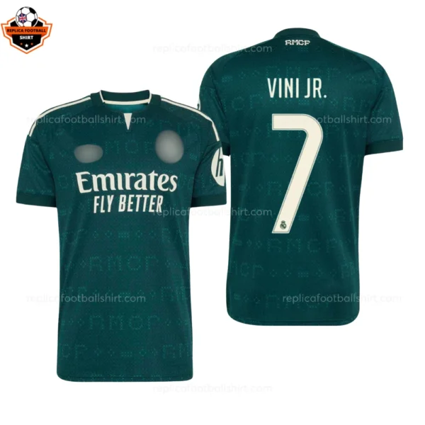 Real Madrid VINI JR. 7 Away Men Replica Football Shirt 2026/27