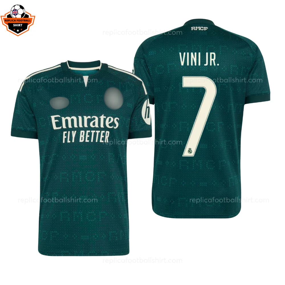 Real Madrid VINI JR. 7 Away Men Replica Football Shirt 2026/27