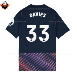 Tottenham Away Shirt 26_27 DAVIES 33 - Back view