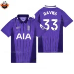 Tottenham Hotspur Third Men Replica Football Shirt 2026/27 DAVIES 33 Printed