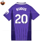 Tottenham Hotspur Third Men Replica Football Shirt 2026/27 KUDUS 20 Printed