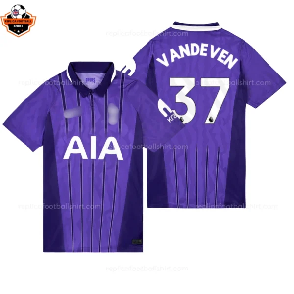 Tottenham Hotspur Third Men Replica Football Shirt 2026/27 VANDEVEN 37 Printed