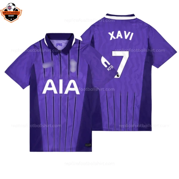 Tottenham Hotspur Third Men Replica Football Shirt 2026/27 XAVI 7 Printed