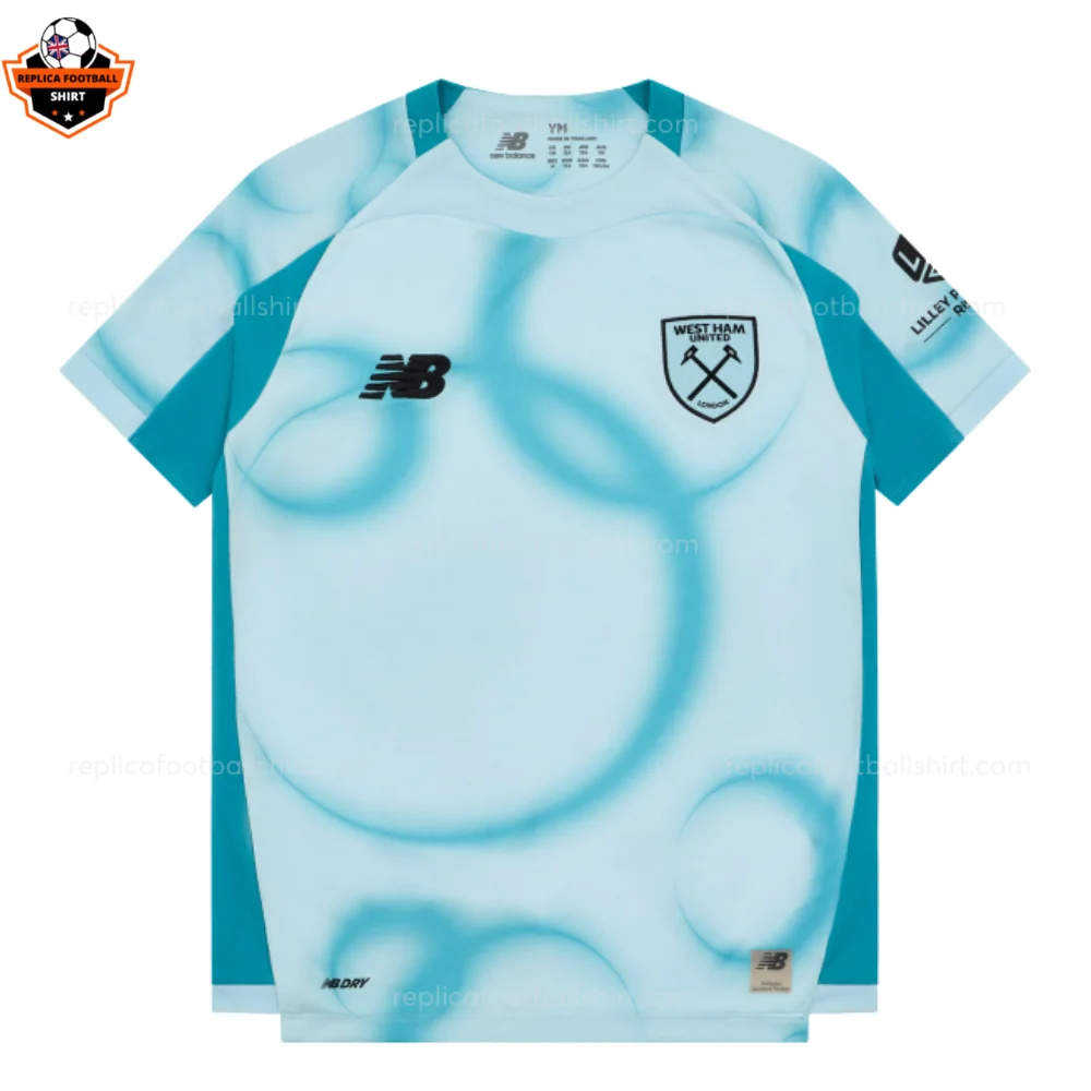 West Ham United Third Shirt 26_27 - Front View