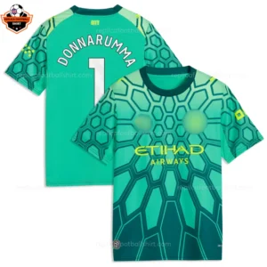 Manchester City DONNARUMMA 1 Green Goalkeeper Men Replica Football Shirt 2026/27