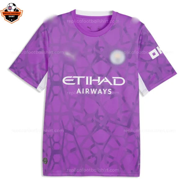 Manchester City DONNARUMMA 1 Purple Goalkeeper Men Replica Football Shirt 2026/27