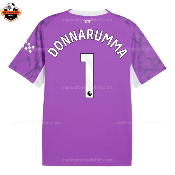 Manchester City DONNARUMMA 1 Purple Goalkeeper Men Replica Football Shirt 2026/27