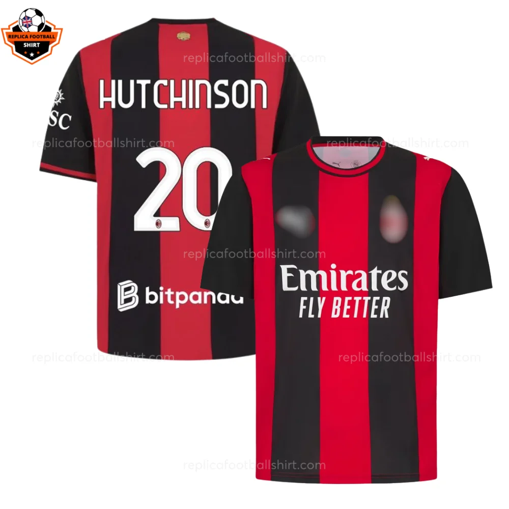 AC Milan HUTCHINSON 20 Home Men Replica Football Shirt 2026/27