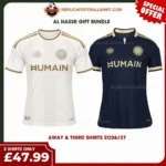 Al Nassr 2026/27 Gift Bundle - Away & Third Fan-Version Men Football Shirts