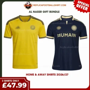 Al Nassr 2026/27 Gift Bundle - Home & Away Fan-Version Men Football Shirts