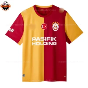 Galatasaray Home Men Replica Football Shirt 2026/27 - Front view
