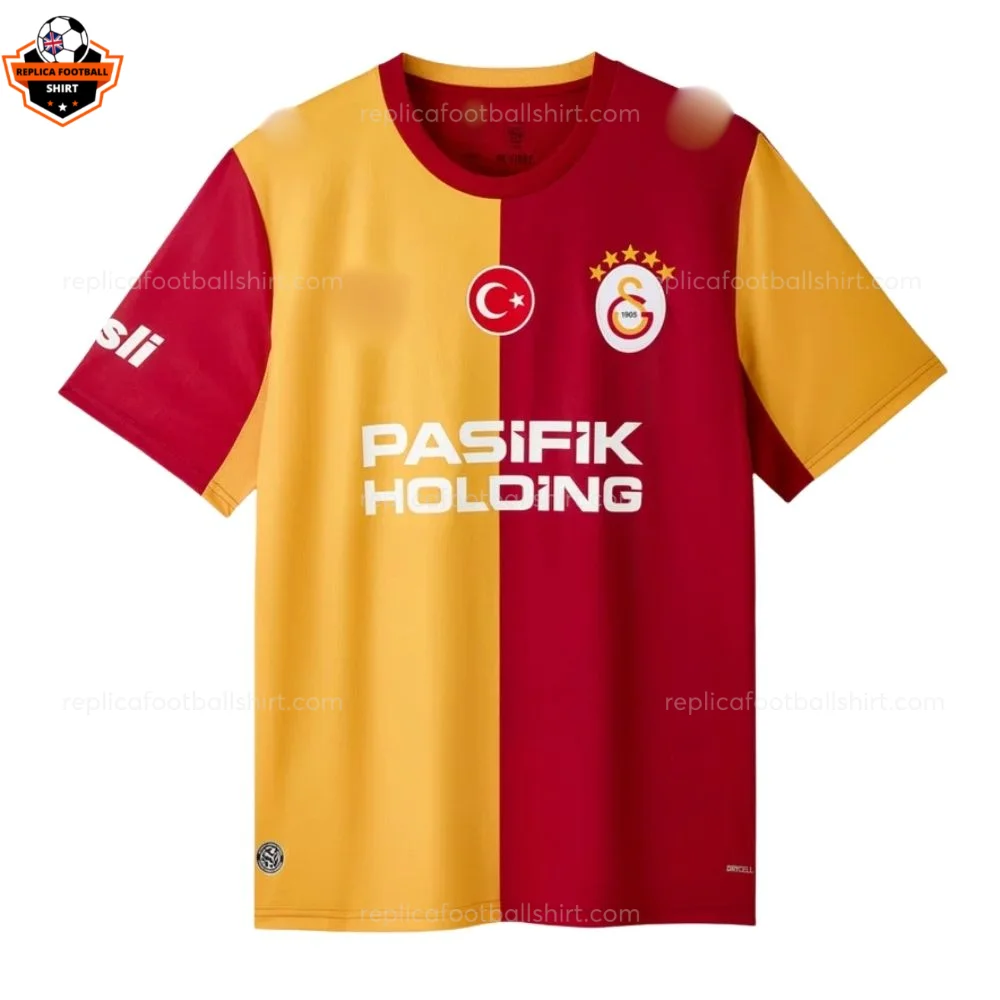 Galatasaray Home Men Replica Football Shirt 2026/27 - Front view