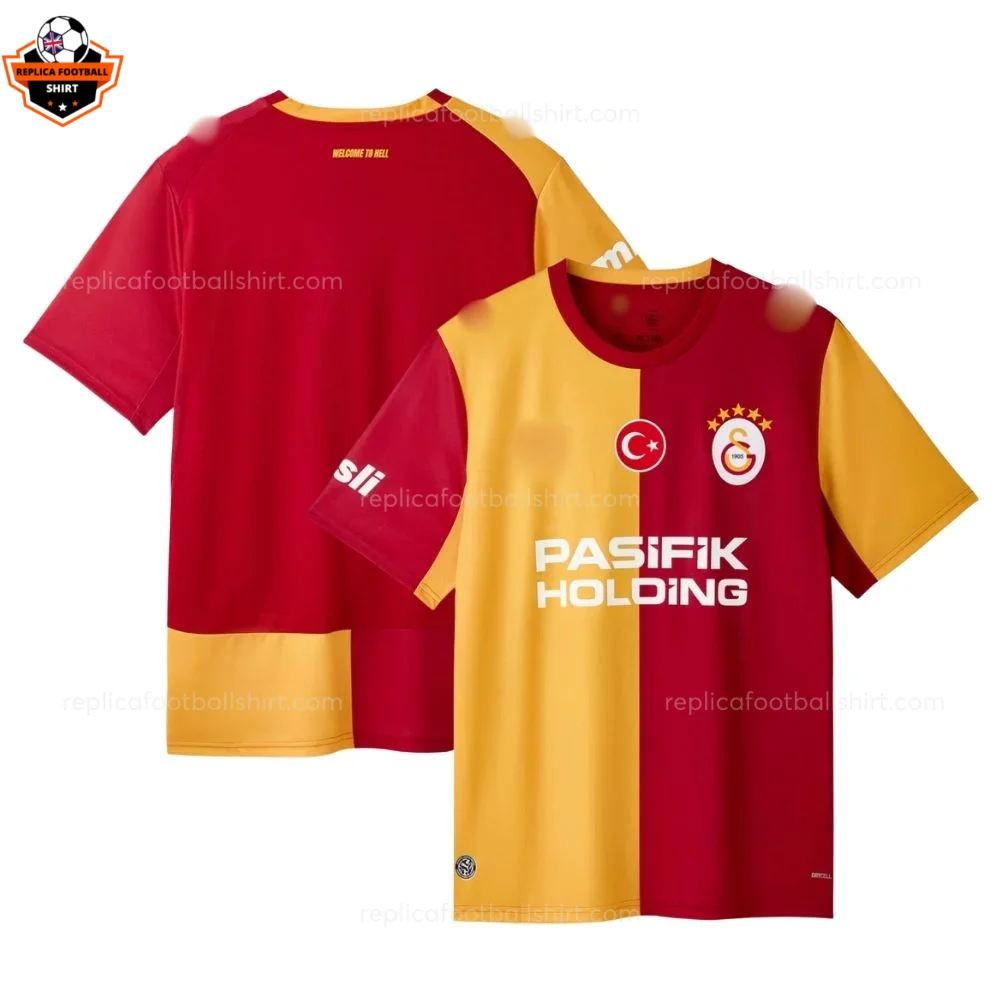 Galatasaray Home Men Replica Football Shirt 2026/27