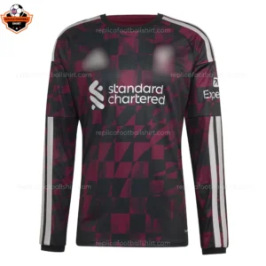 Liverpool Third Men Replica Football Shirt 2026/27 Long Sleeve - Front view