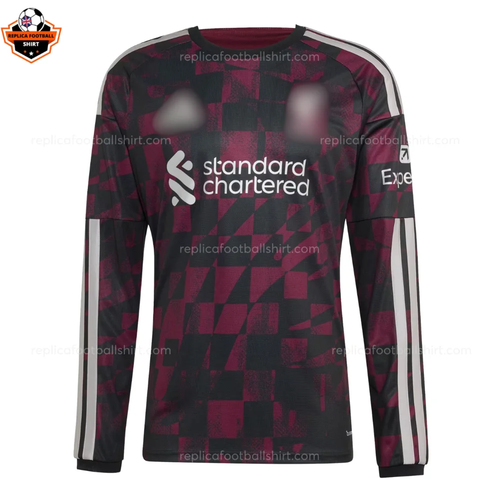 Liverpool Third Men Replica Football Shirt 2026/27 Long Sleeve - Front view