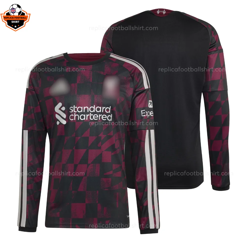 Liverpool Third Men Replica Football Shirt 2026/27 Long Sleeve