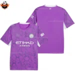 Manchester City Purple Goalkeeper Men Replica Football Shirt 2026/27