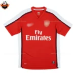 Retro Arsenal Home Men Replica Football Shirt 2008/10