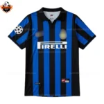 Retro Inter Milan Home Men Replica Football Shirt 1998/99