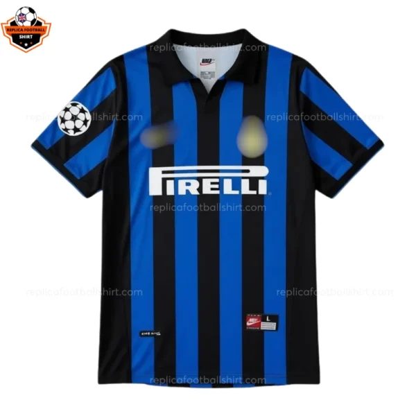 Retro Inter Milan Home Men Replica Football Shirt 1998/99