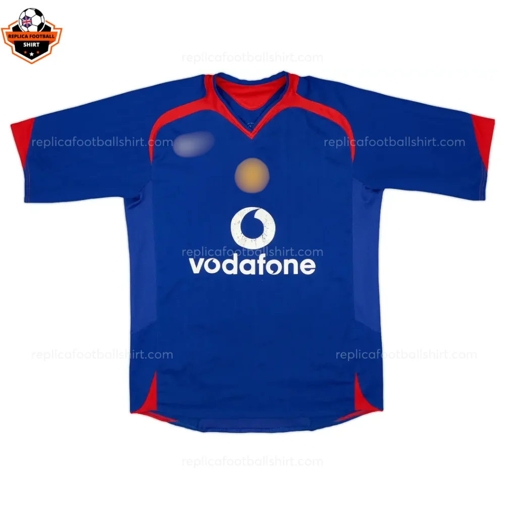 Retro Manchester United Away Men Replica Football Shirt 2005/06