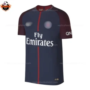 Retro Paris Saint Germain Home Men Replica Football Shirt 2017/18 - Front view
