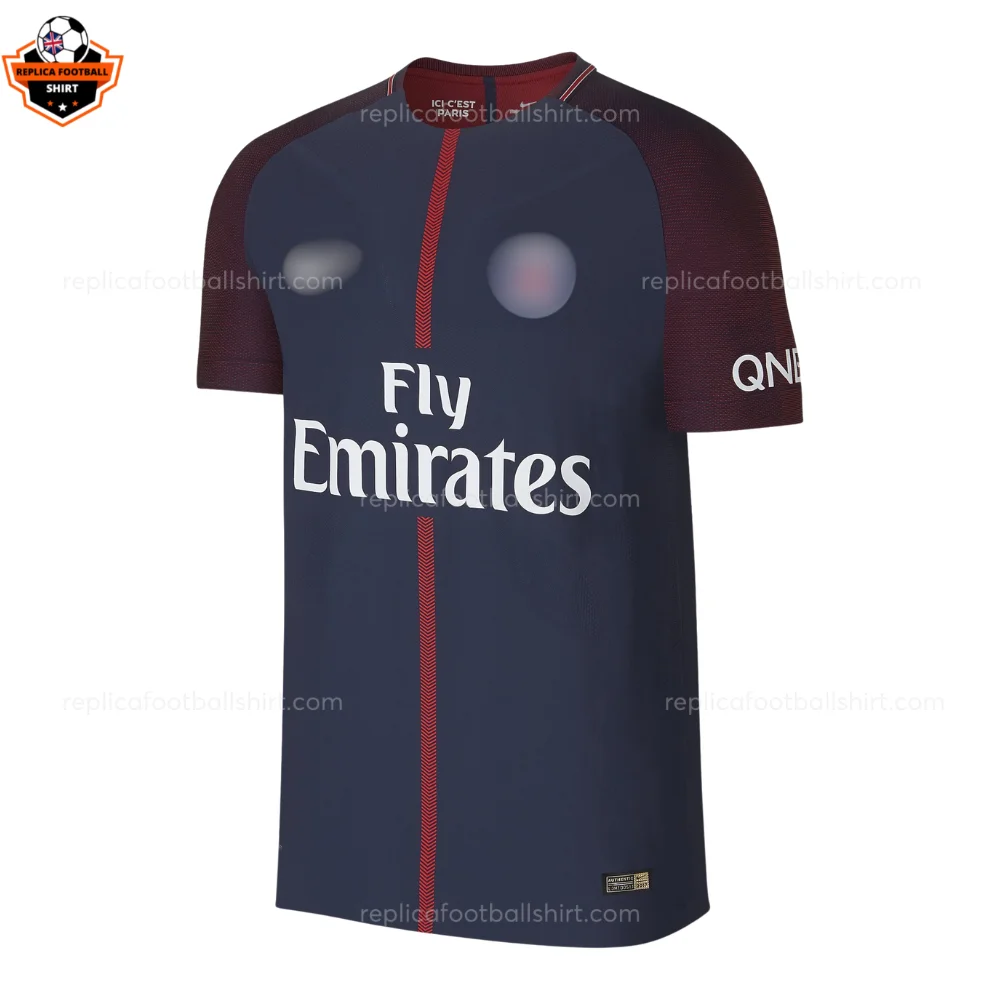 Retro Paris Saint Germain Home Men Replica Football Shirt 2017/18 - Front view