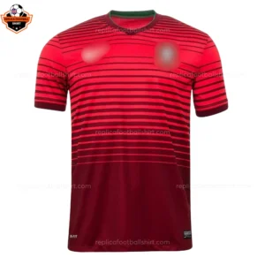 Retro Portugal Home Men Replica Football Shirt 2014/15 - Front view