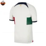 Retro Portugal Away Men Replica Football Shirt 2022