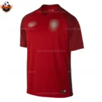 Retro Portugal Home Men Replica Football Shirt 2016