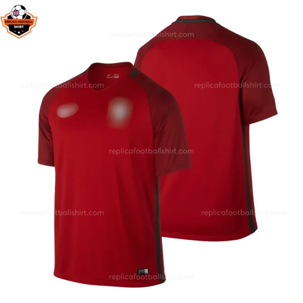 Retro Portugal Home Men Replica Football Shirt 2016