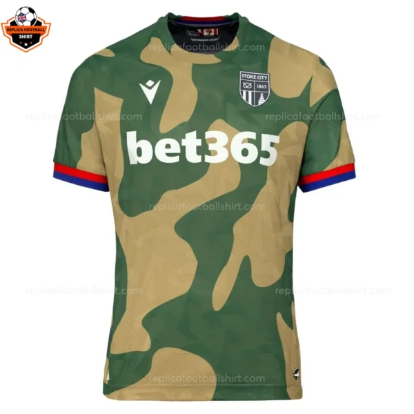 Stoke City Away Men Replica Football Shirt 2026/27