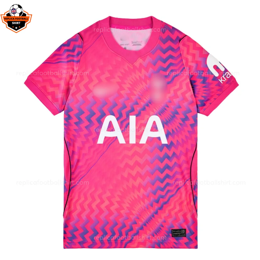 Tottenham Hotspur KINSKY 11 Pink Goalkeeper Men Replica Football Shirt 2026/27 - Front view