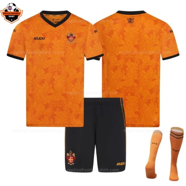 Wolves Home Kid Replica Football Kit 2026/27