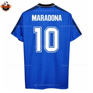 Retro Argentina MARADONA 10 Away Replica Football Shirt 1994/95 - Back view