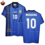 Retro Argentina MARADONA 10 Away Replica Football Shirt 1994/95
