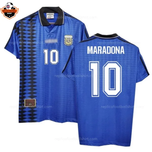 Retro Argentina MARADONA 10 Away Replica Football Shirt 1994/95